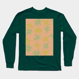 Bamboo Leaves Long Sleeve T-Shirt